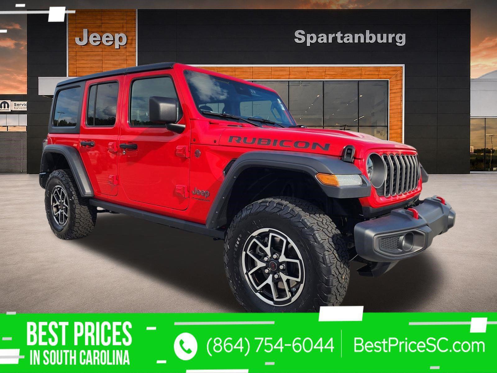 Firecracker Red Clearcoat 2025 Jeep Wrangler SUV / Crossover Four-Wheel Drive 8-Speed Automatic