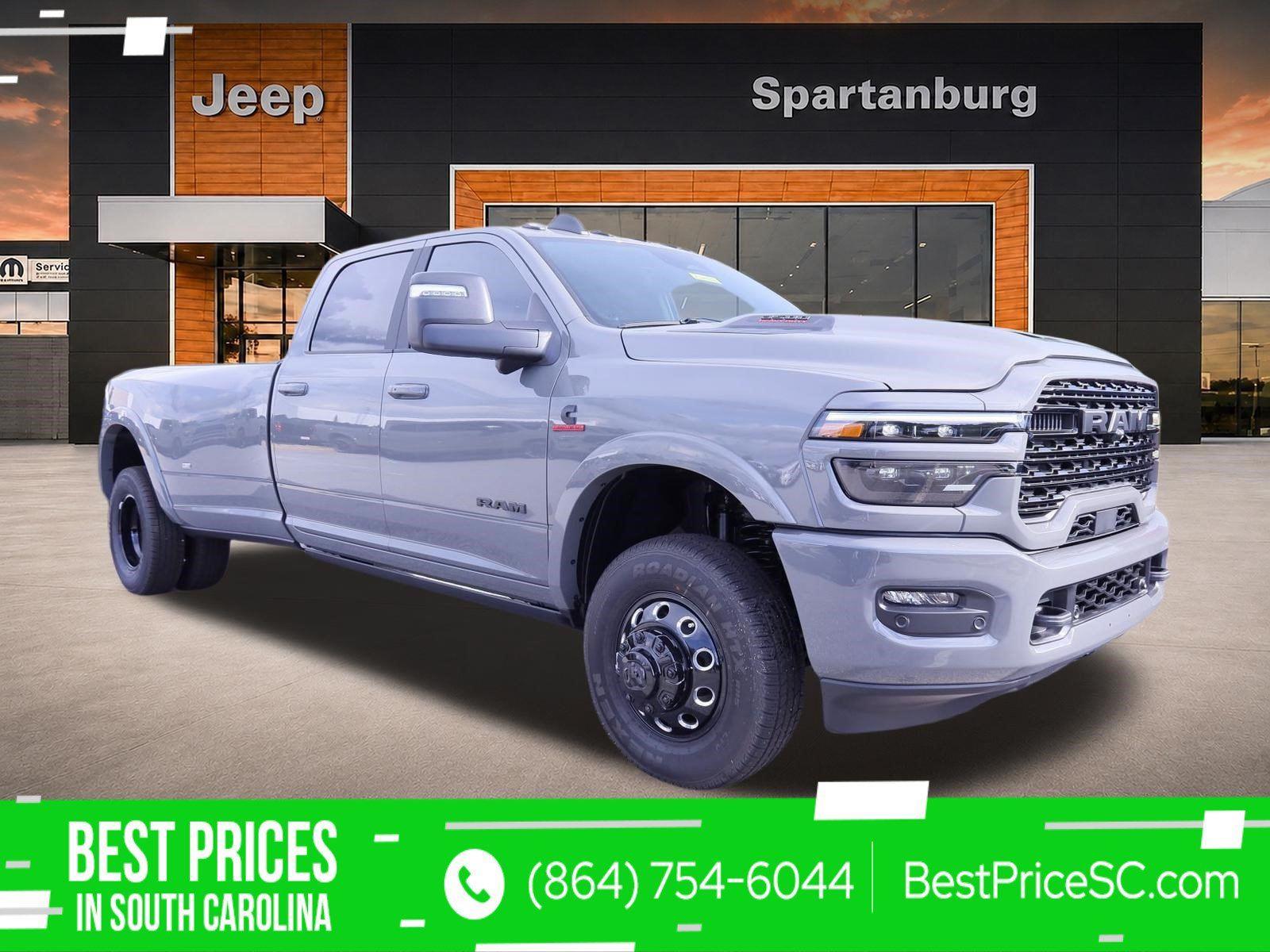 Ceramic Gray Clearcoat 2026 RAM 3500 Pickup Truck Four-Wheel Drive 8-Speed Automatic