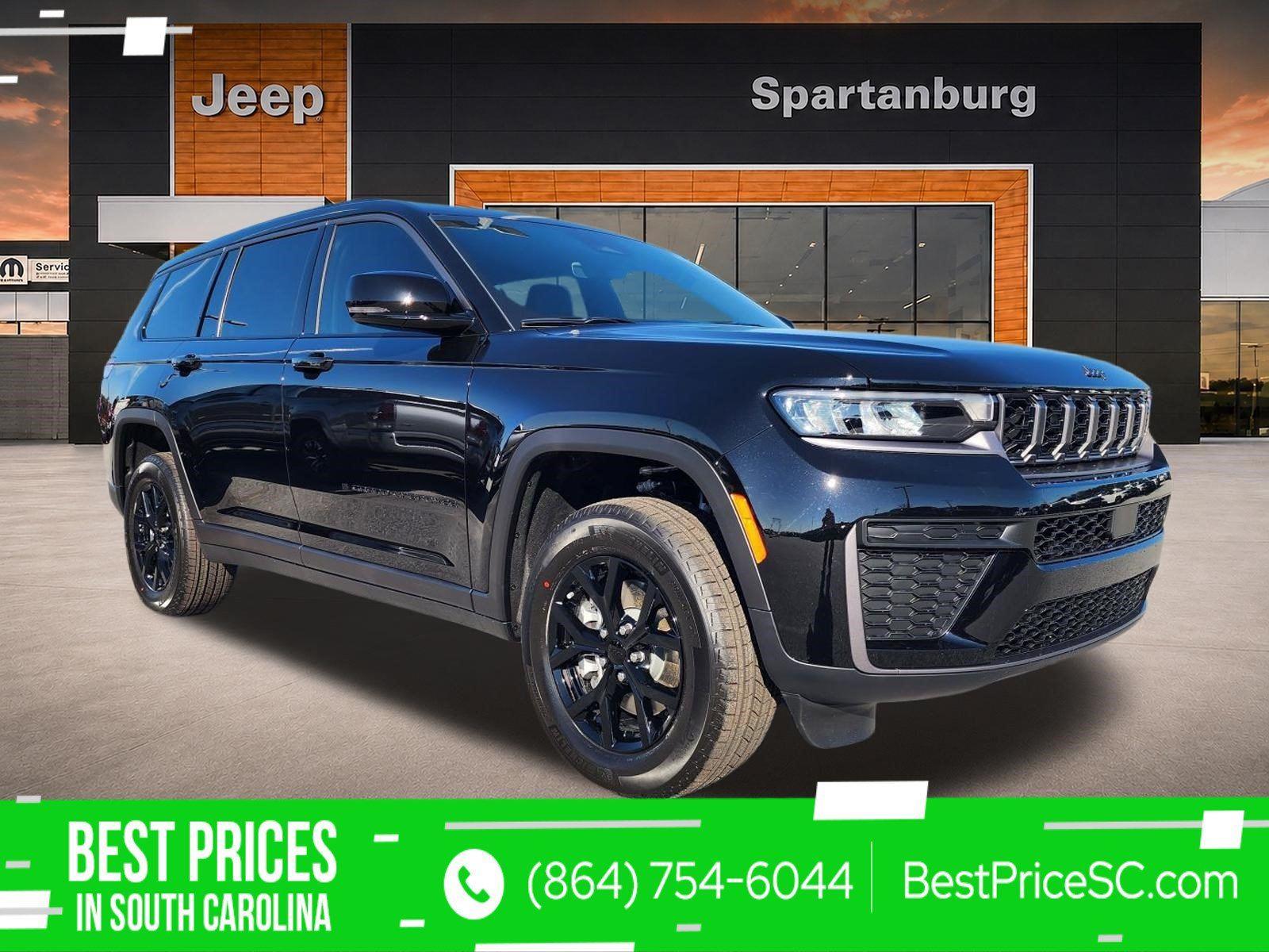 Diamond Black Crystal Pearlcoat 2026 Jeep Grand Cherokee L SUV / Crossover Four-Wheel Drive 8-Speed Automatic