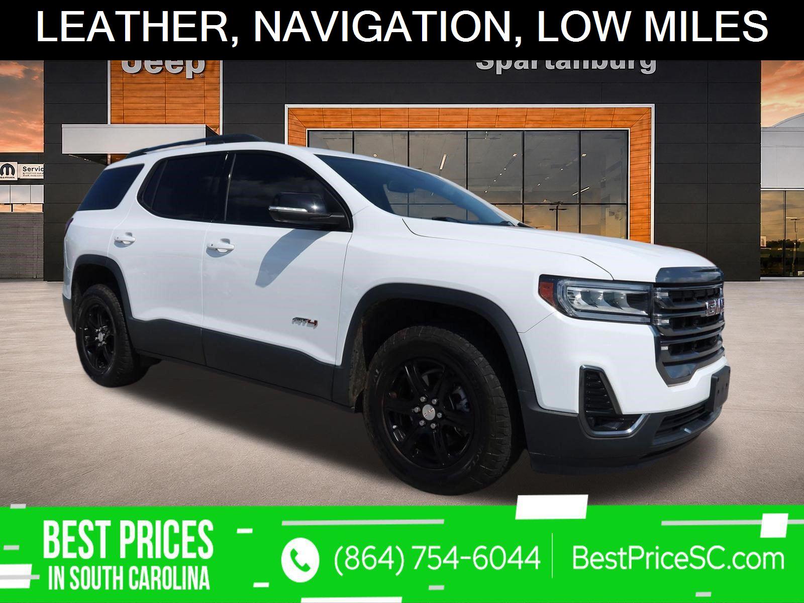 Summit White 2023 GMC Acadia SUV / Crossover Four-Wheel Drive 9-Speed Automatic