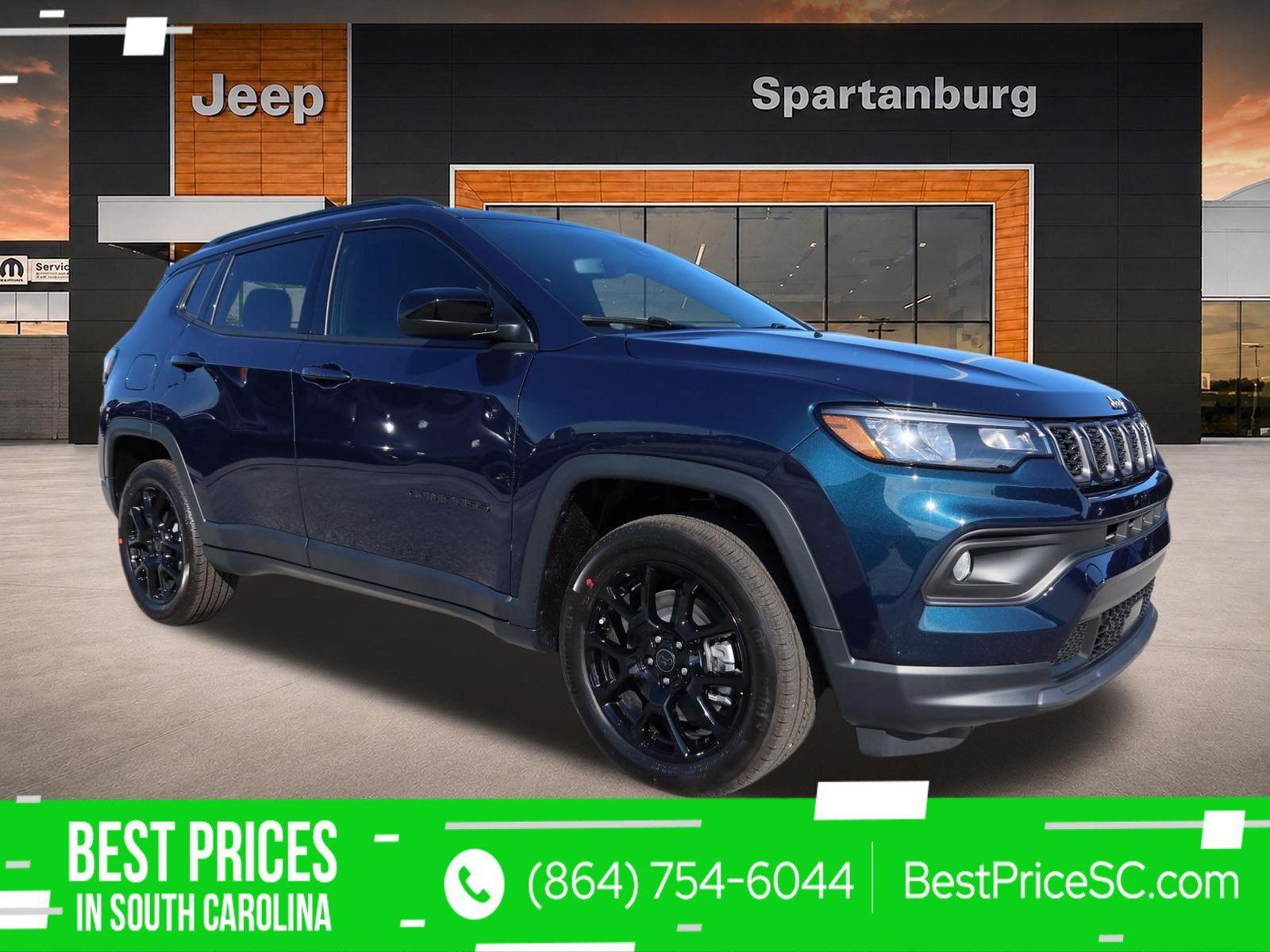 Fathom Blue Pearl Coat 2026 Jeep Compass SUV / Crossover Four-Wheel Drive 8-Speed Automatic