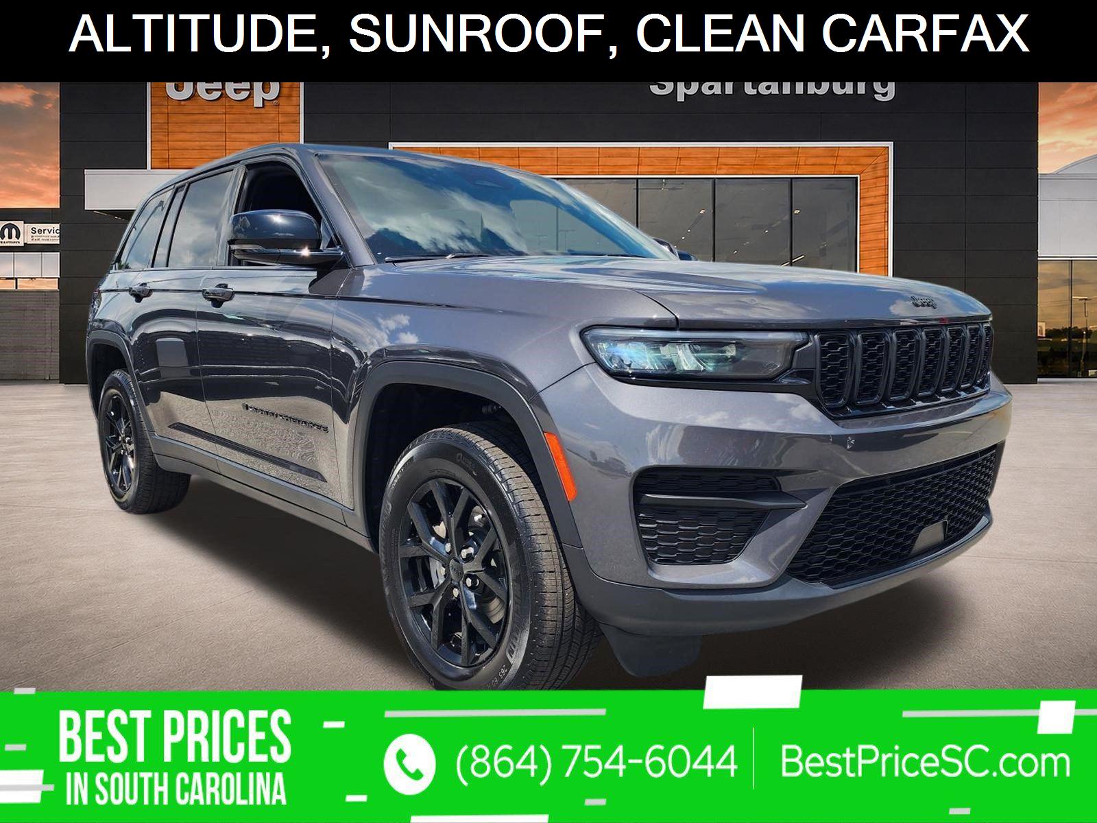 Baltic Gray Metallic Clearcoat 2024 Jeep Grand Cherokee SUV / Crossover Four-Wheel Drive 8-Speed Automatic