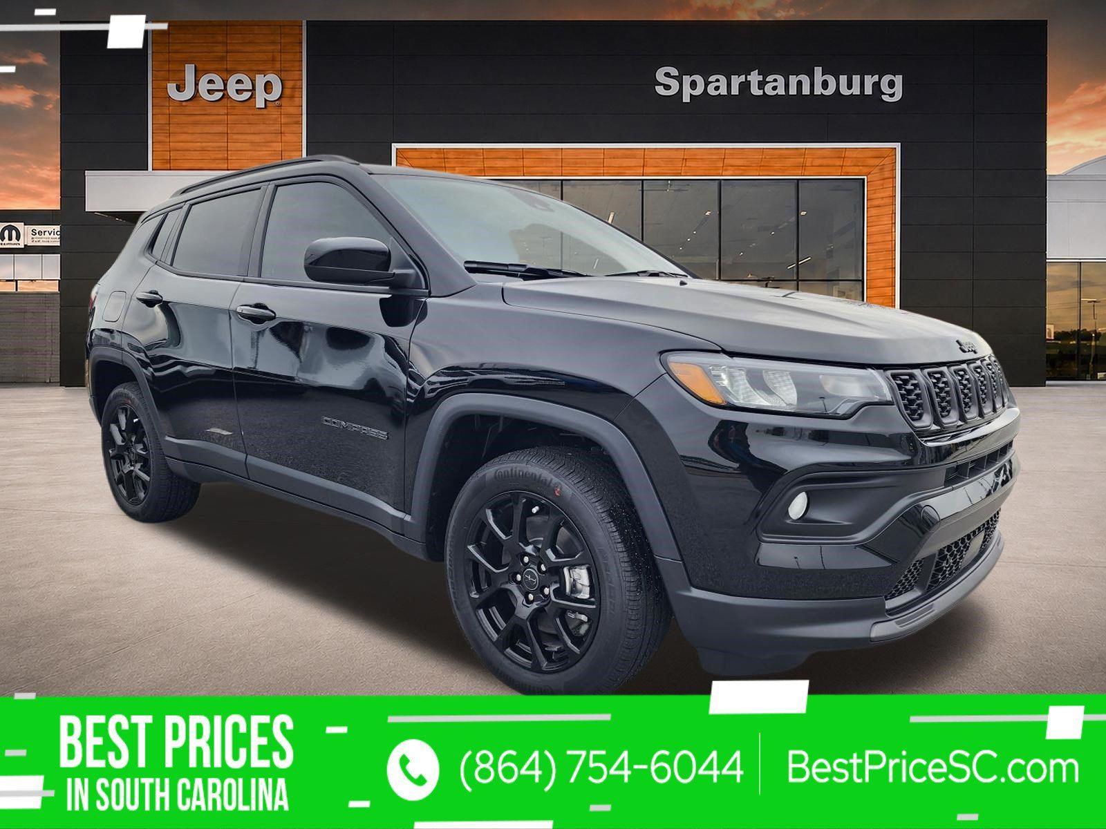 Diamond Black Crystal Pearlcoat 2026 Jeep Compass SUV / Crossover Four-Wheel Drive 8-Speed Automatic