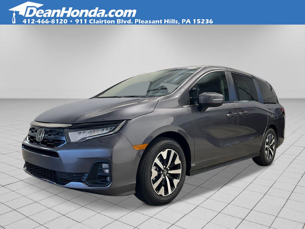 Gray (Modern Steel Metallic) 2026 Honda Odyssey EX-L FWD Minivan Front-Wheel Drive Automatic