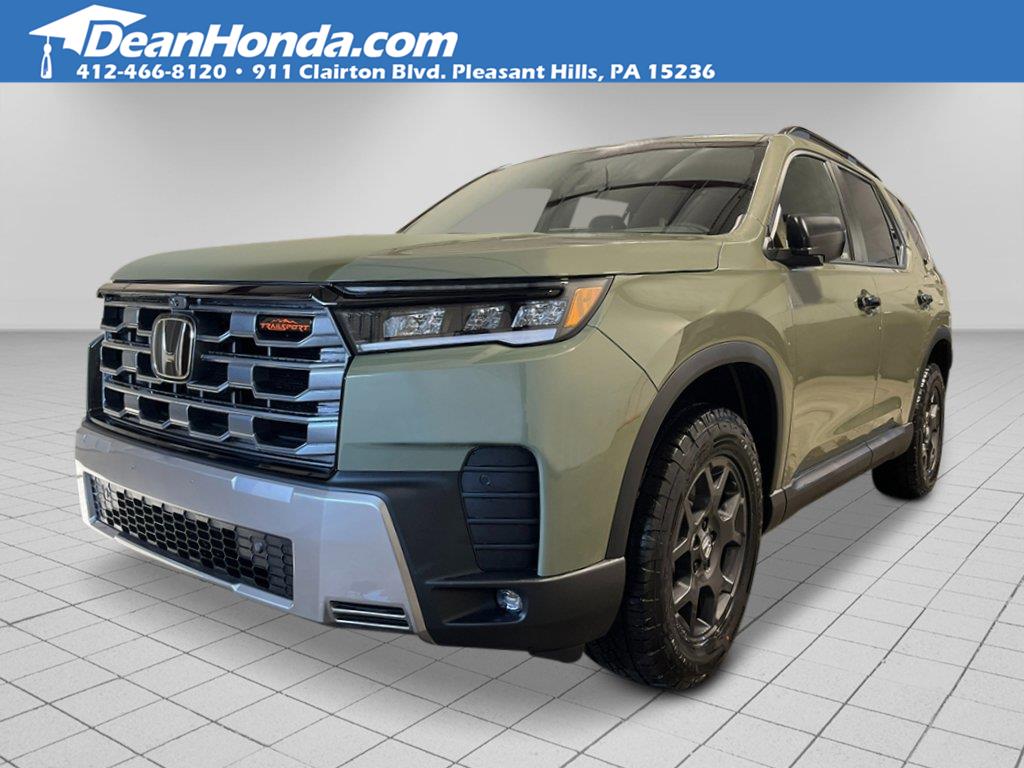 Ash Green Metallic 2026 Honda Pilot SUV / Crossover All-Wheel Drive Automatic