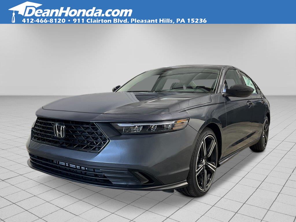 Meteorite Gray Metallic 2026 Honda Accord Sedan Front-Wheel Drive Continuously Variable Transmission