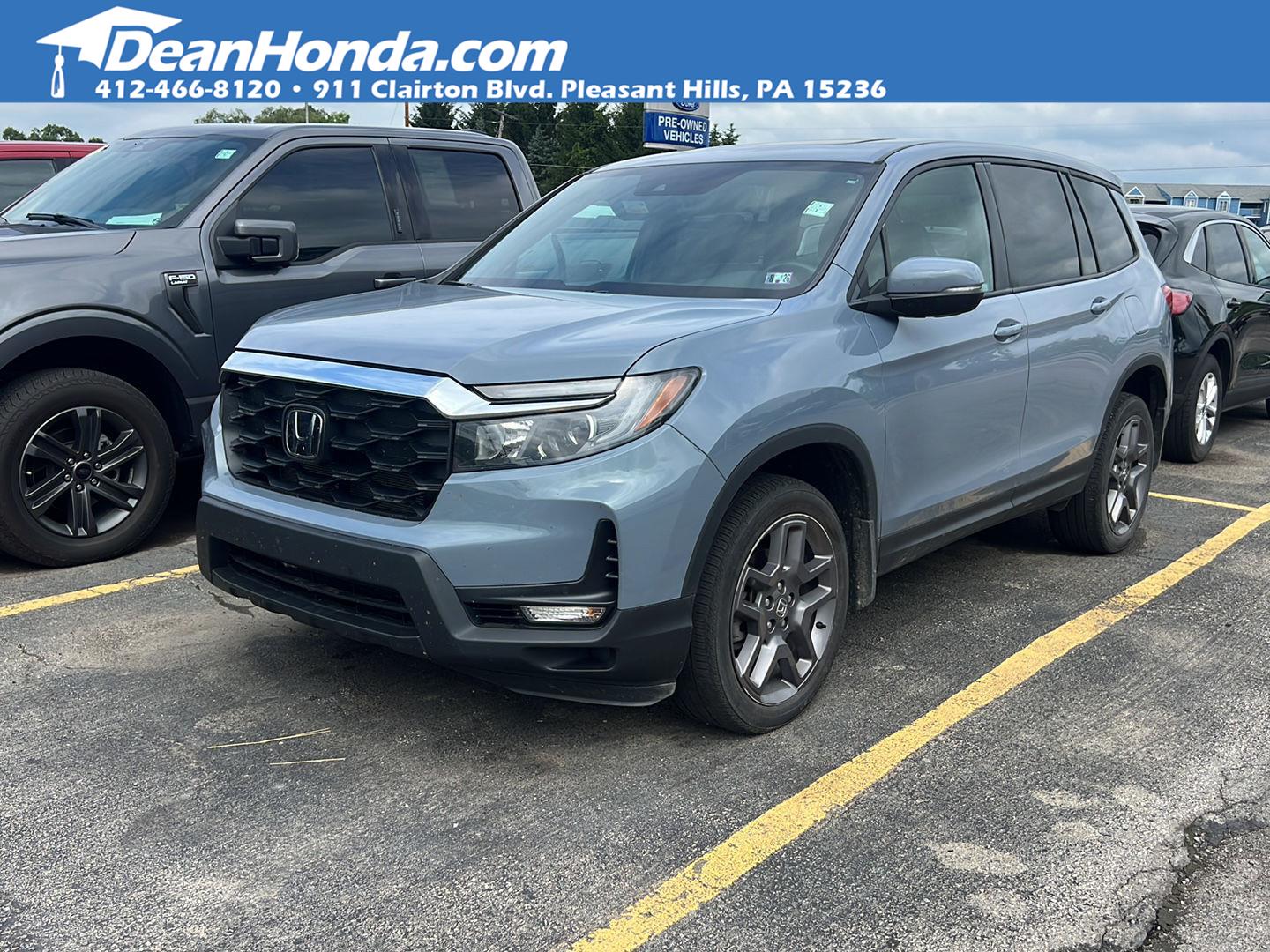 Sonic Gray Pearl 2023 Honda Passport SUV / Crossover All-Wheel Drive Automatic