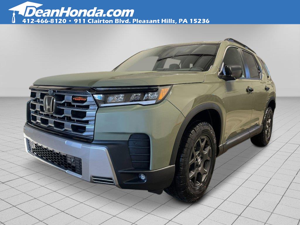 Ash Green Metallic 2026 Honda Pilot SUV / Crossover All-Wheel Drive Automatic