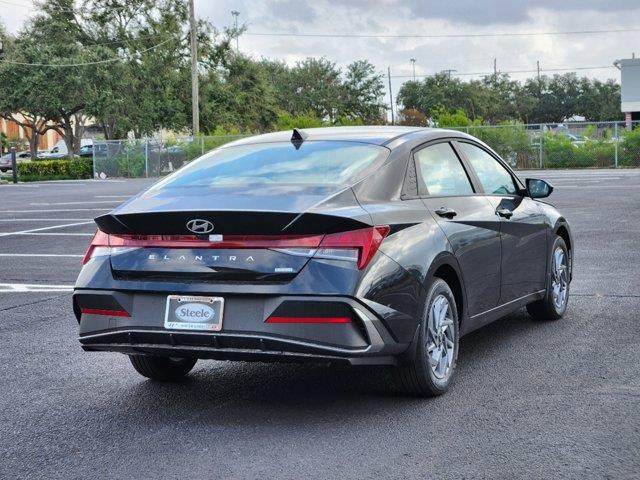 2025 Hyundai Elantra Hybrid Blue 3