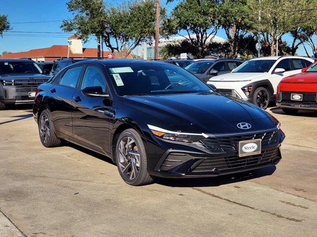 2025 Hyundai Elantra Hybrid Blue 2