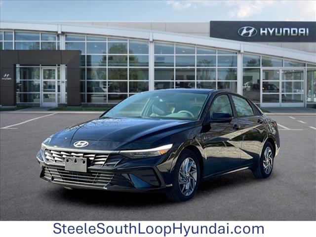 2025 Hyundai Elantra Hybrid Blue 1