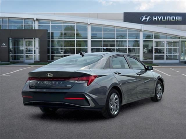 2025 Hyundai Elantra Hybrid Blue 7