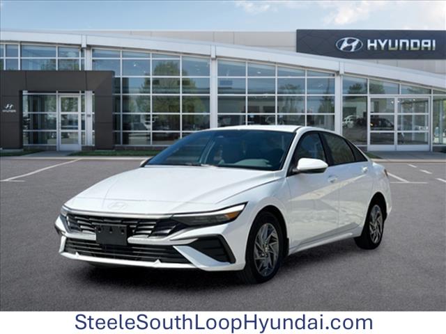 2025 Hyundai Elantra Hybrid Blue 1