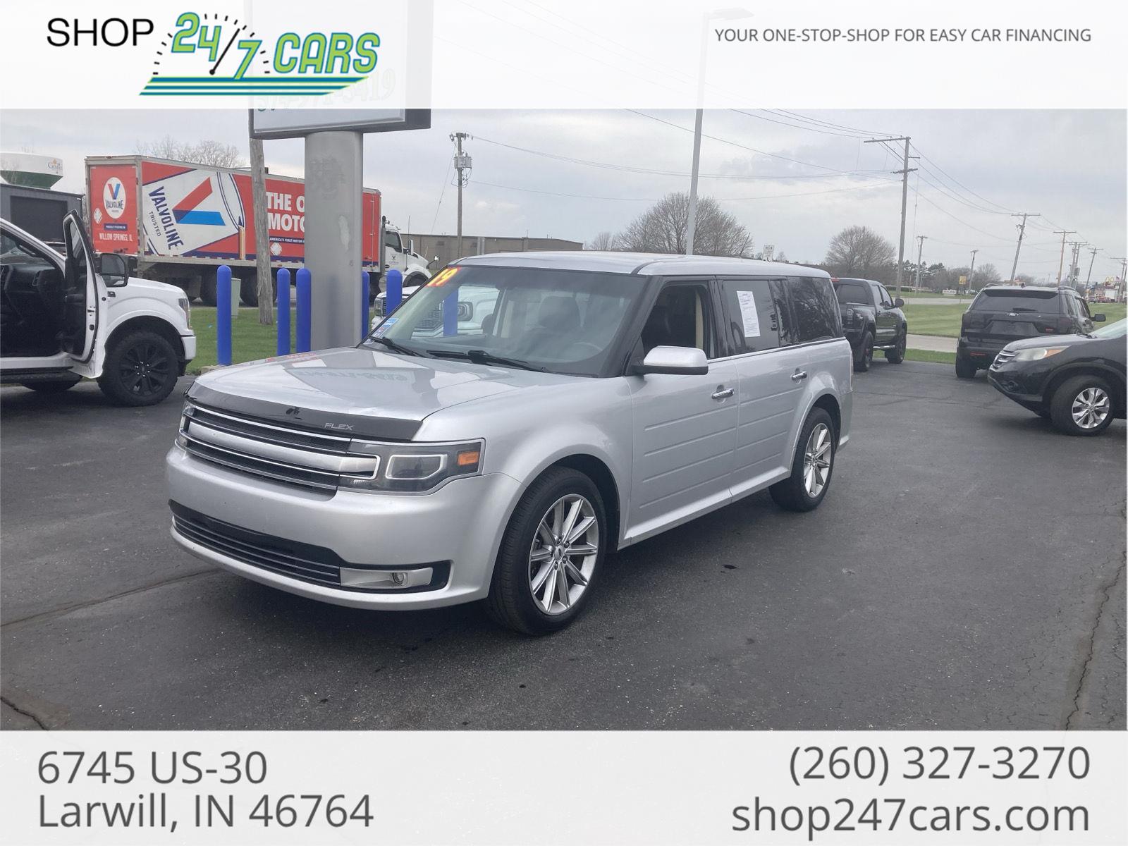 Ingot Silver Metallic 2019 Ford Flex SUV / Crossover All-Wheel Drive 6-Speed Automatic