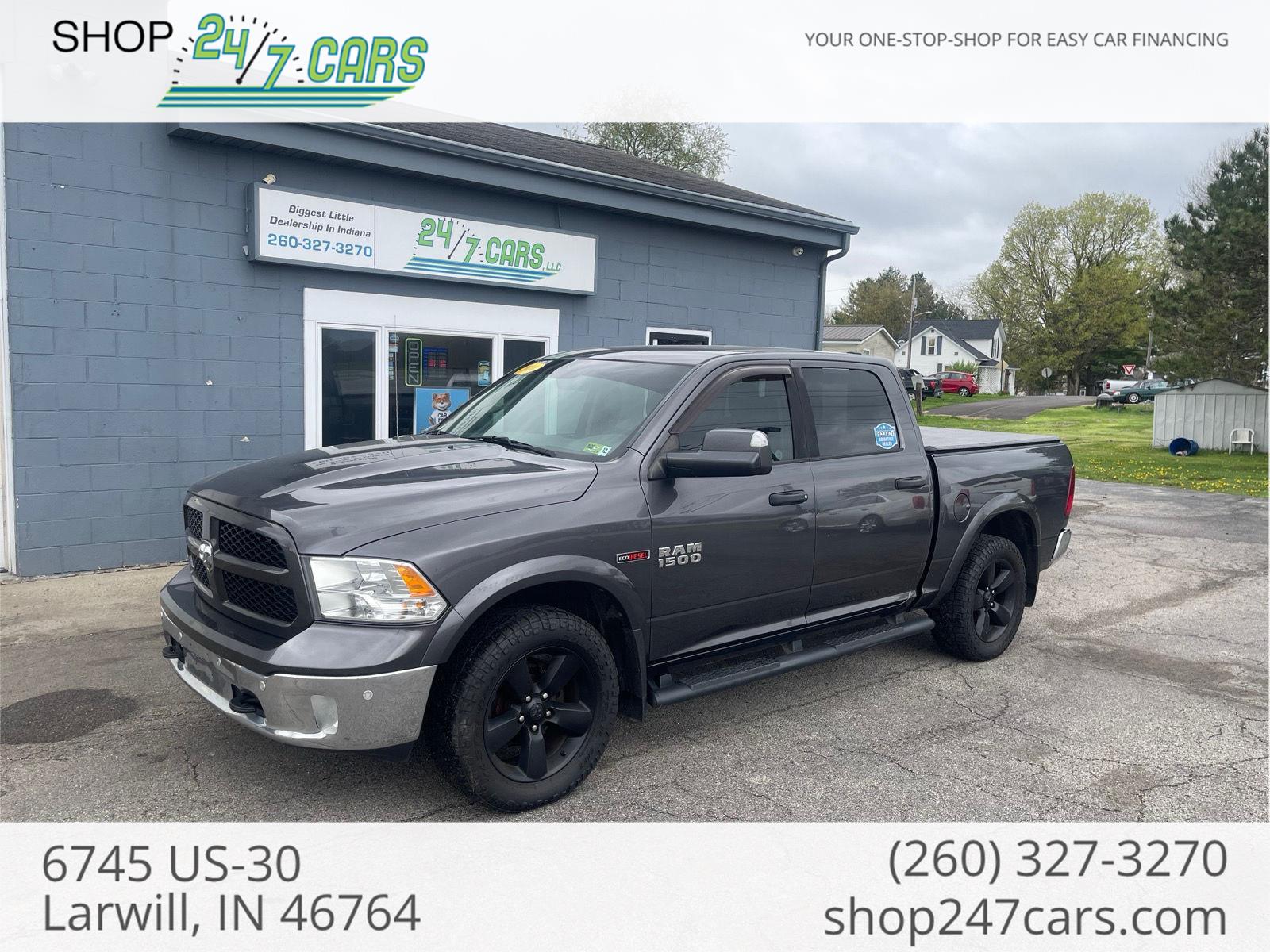 2016 RAM 1500 Outdoorsman Crew Cab 4WD