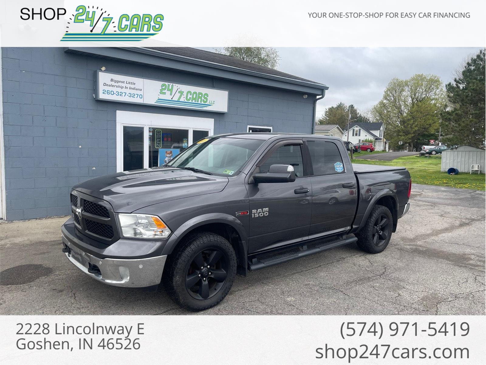  2016 RAM 1500 Outdoorsman Crew Cab 4WD   