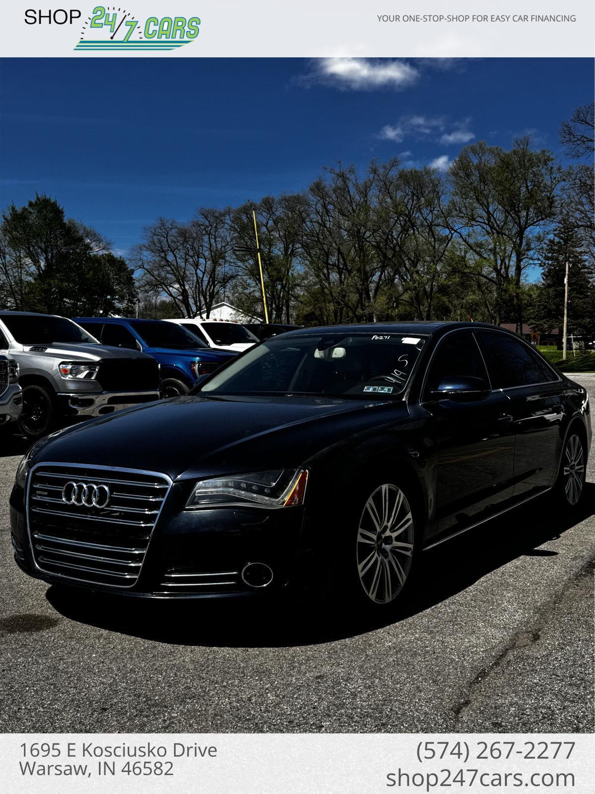  2013 Audi A8 3.0T quattro AWD   