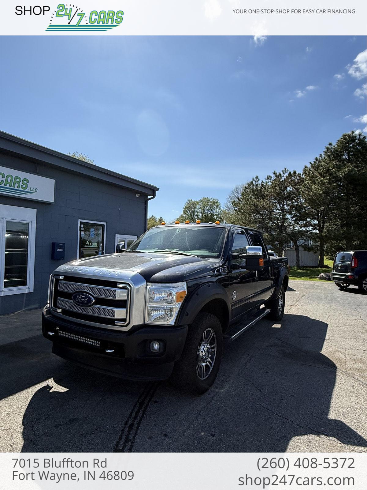  2015 Ford F-350 Super Duty Lariat Crew Cab 4WD   