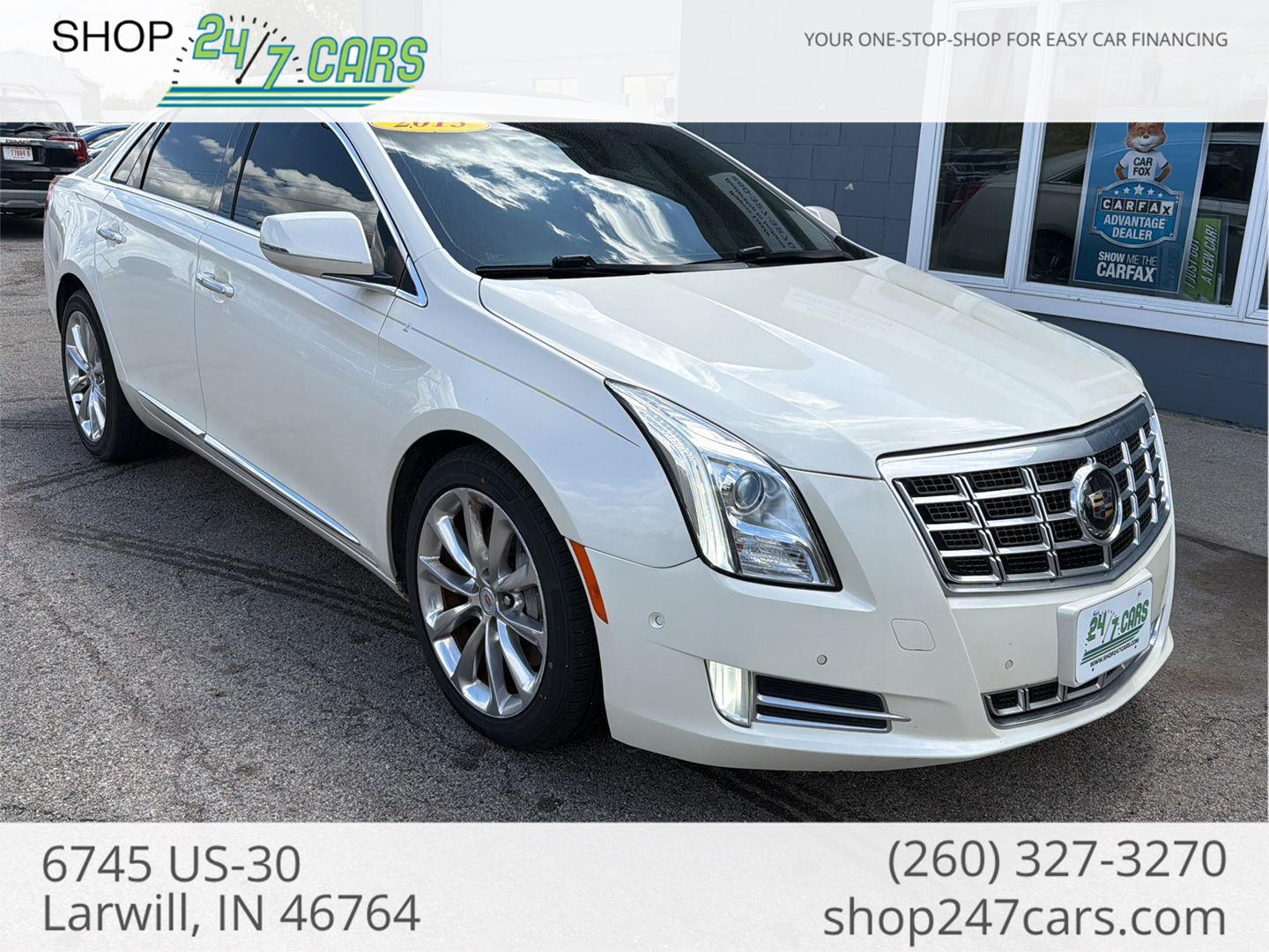 White Diamond Tricoat 2013 Cadillac XTS Premium FWD Sedan Front-Wheel Drive 6-Speed Automatic