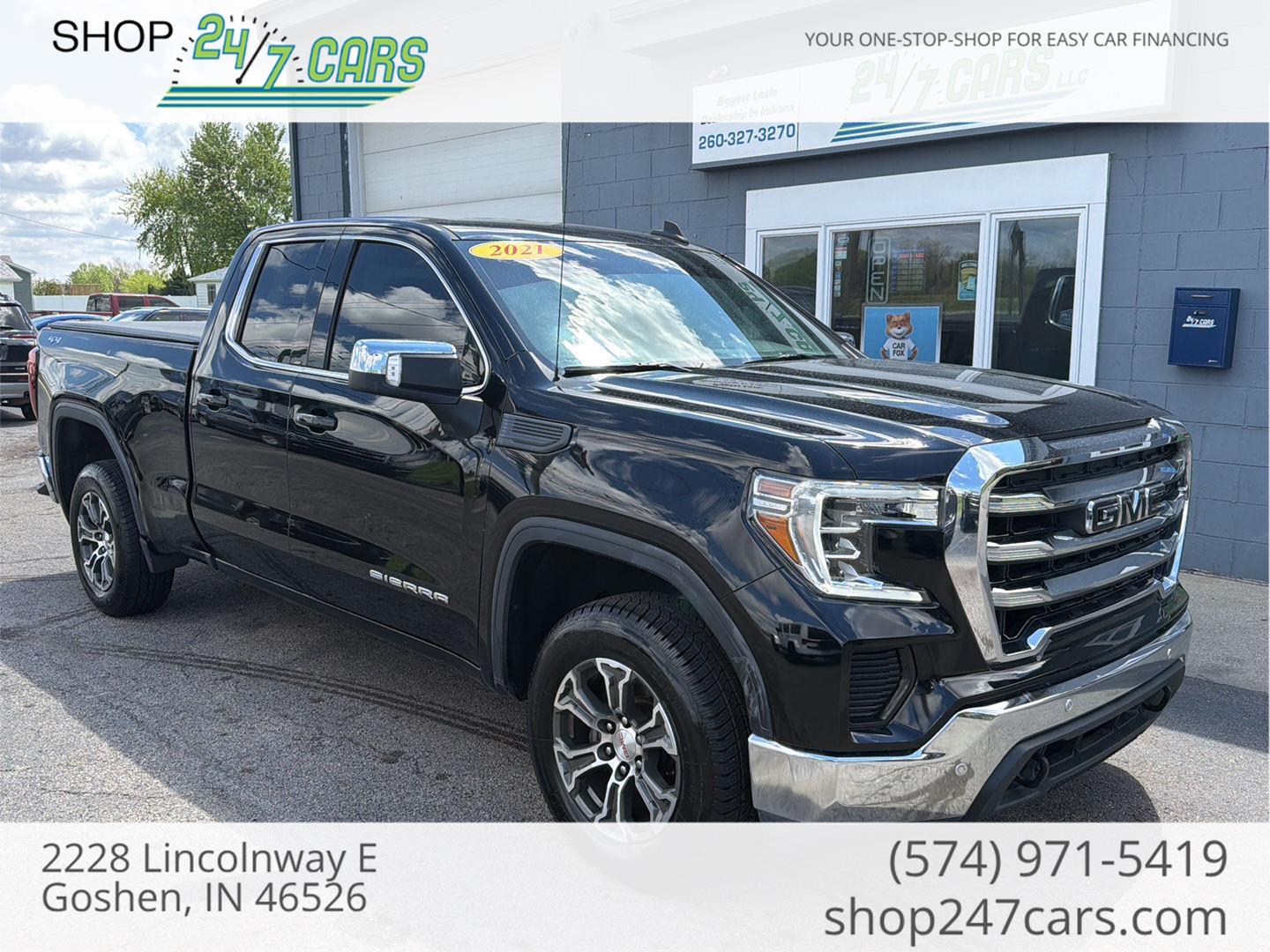 2021 GMC Sierra 1500 SLE Double Cab 4WD