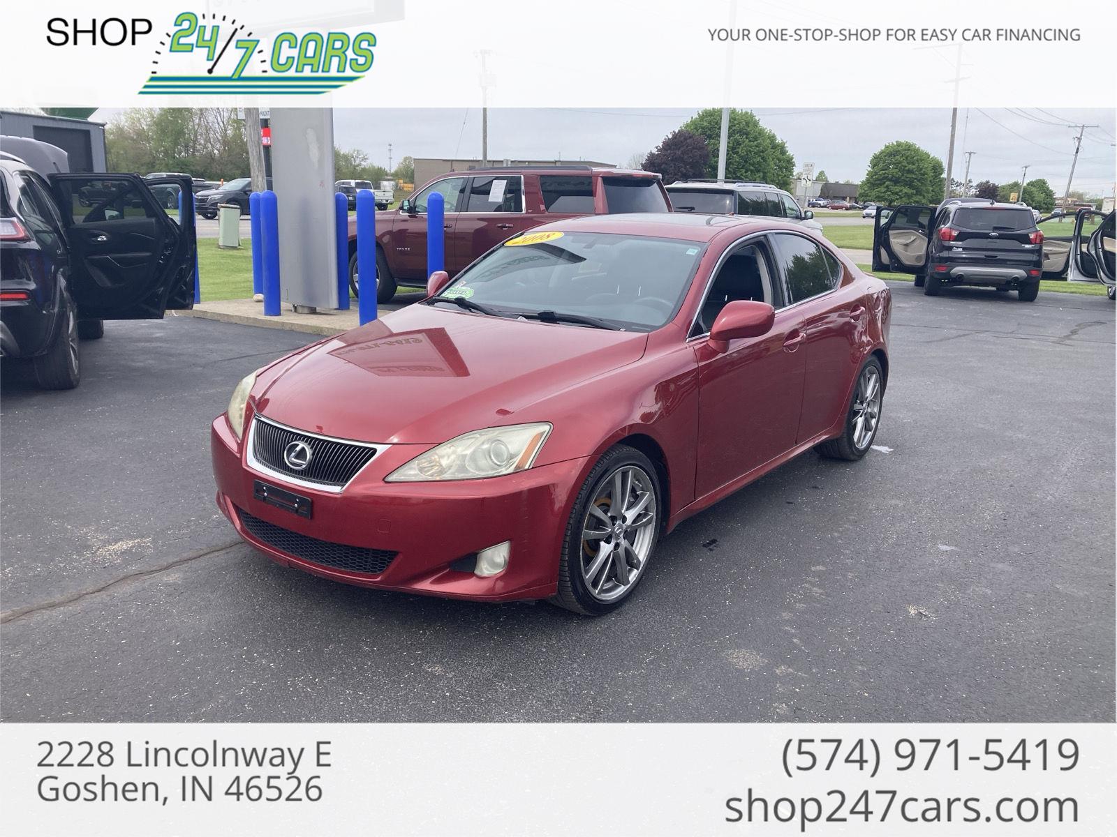  2008 Lexus IS 350 RWD   