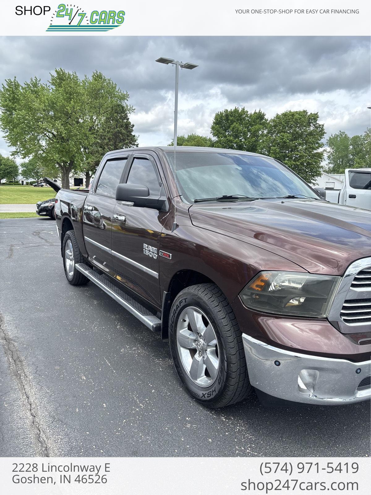  2015 RAM 1500 Big Horn Crew Cab 4WD   