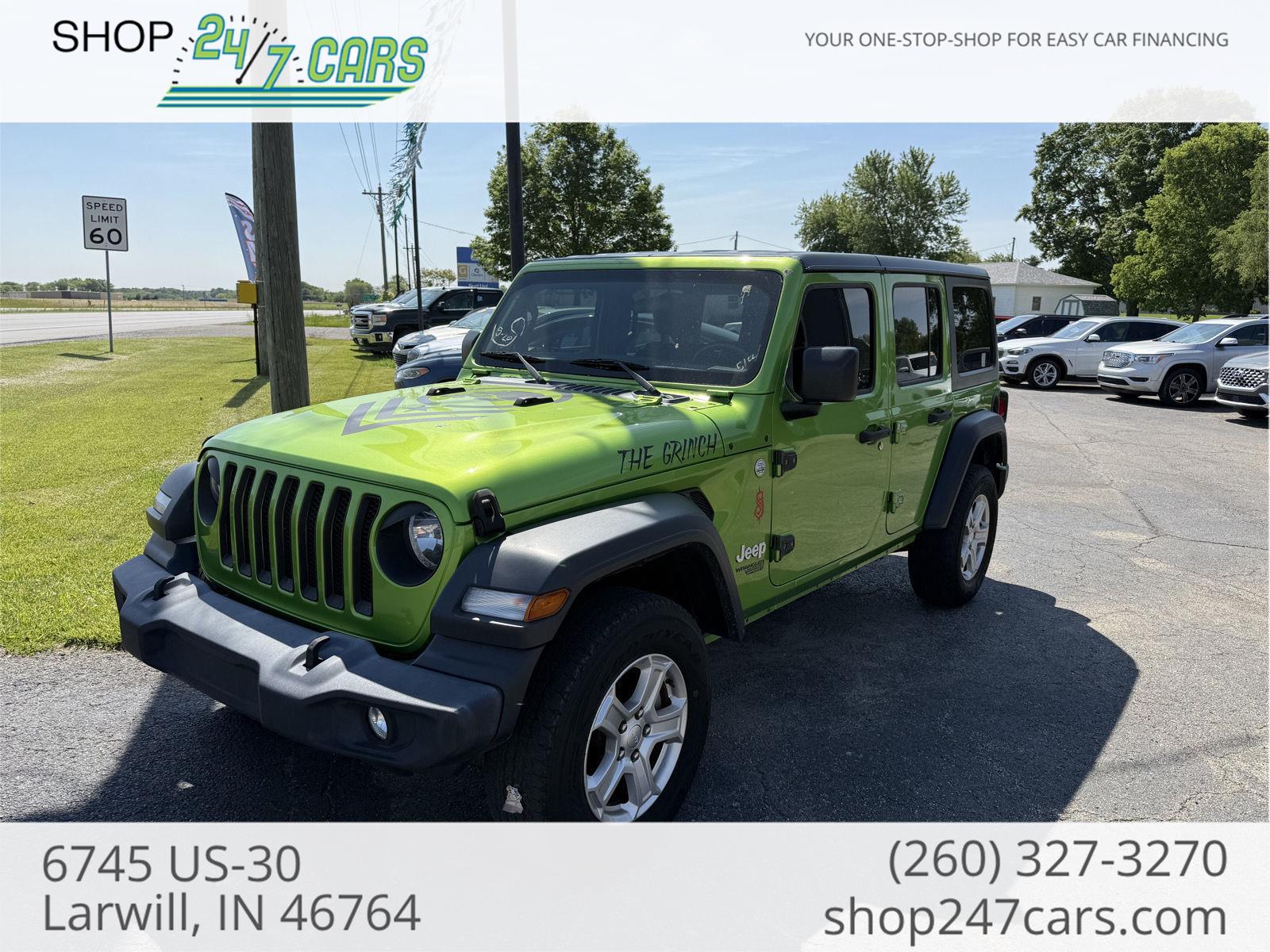 2018 Jeep Wrangler Unlimited Sport S 4WD