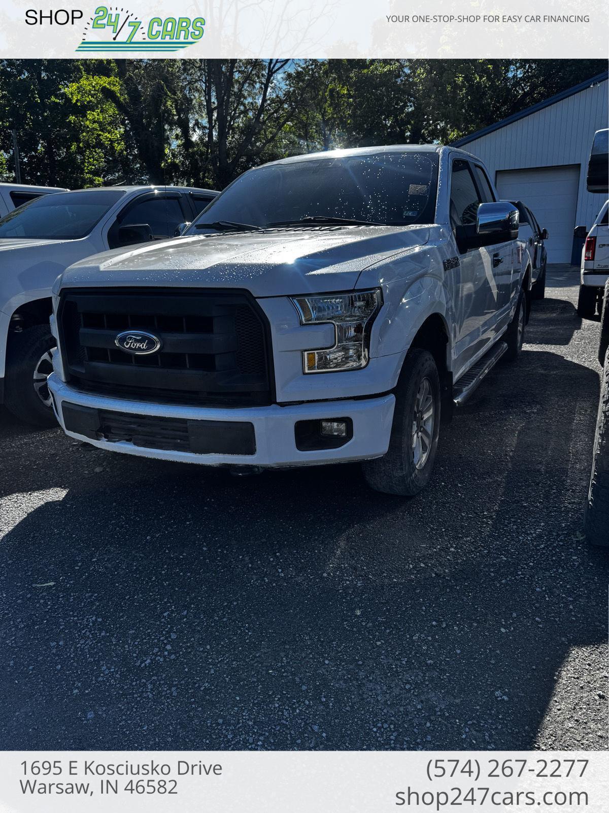  2016 Ford F-150 XL SuperCab 4WD   