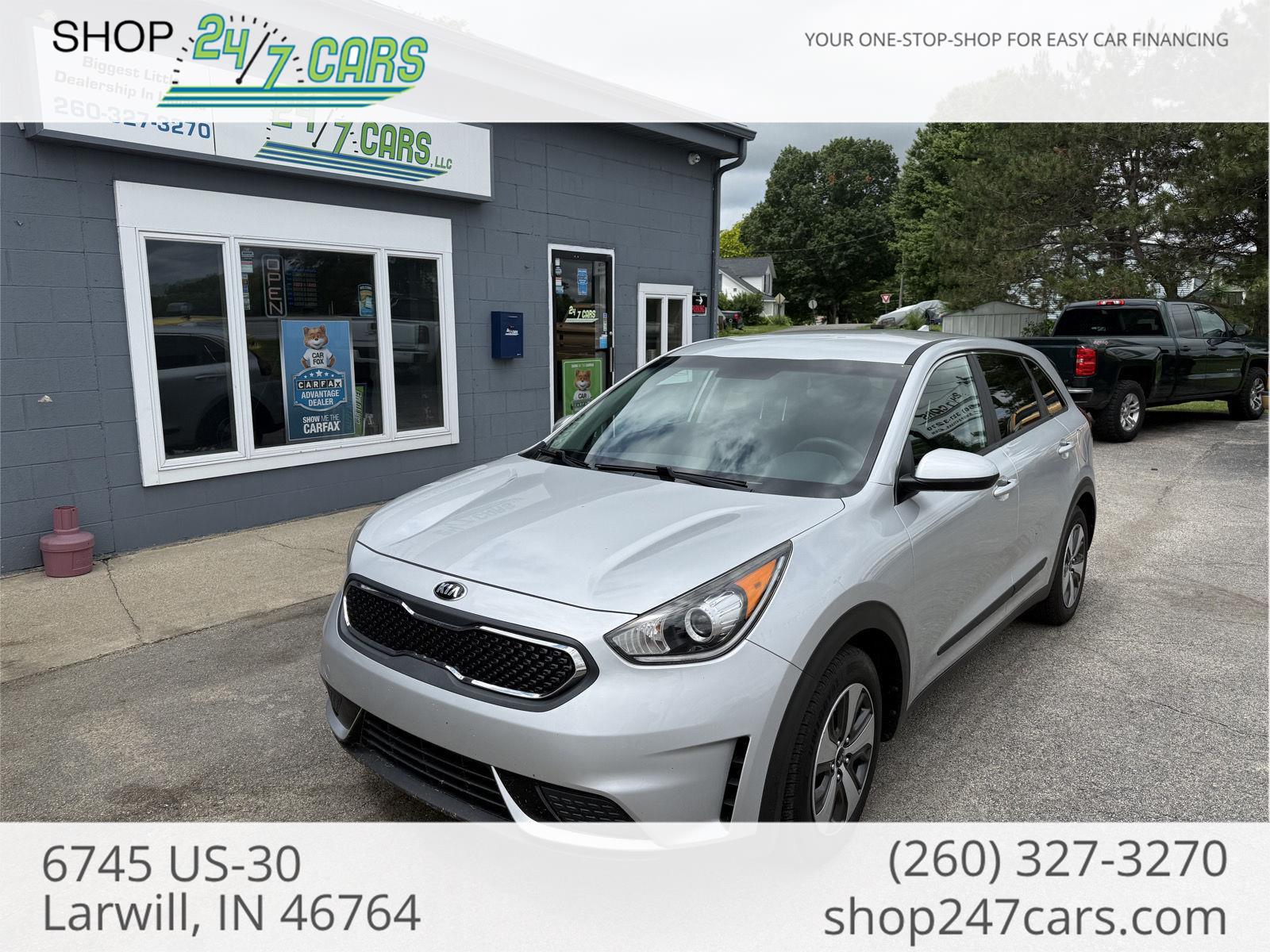 Silky Silver 2017 Kia Niro SUV / Crossover Front-Wheel Drive Automatic