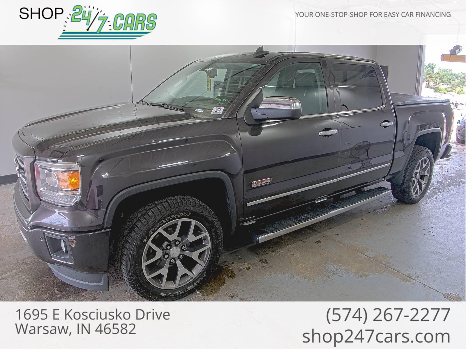  2015 GMC Sierra 1500 SLT Crew Cab 4WD   