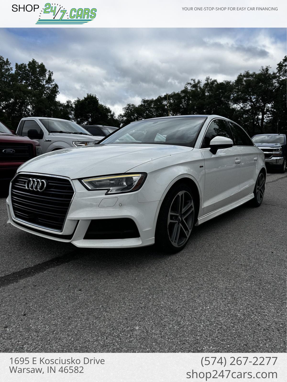  2017 Audi A3 2.0T quattro Premium Plus Sedan AWD   