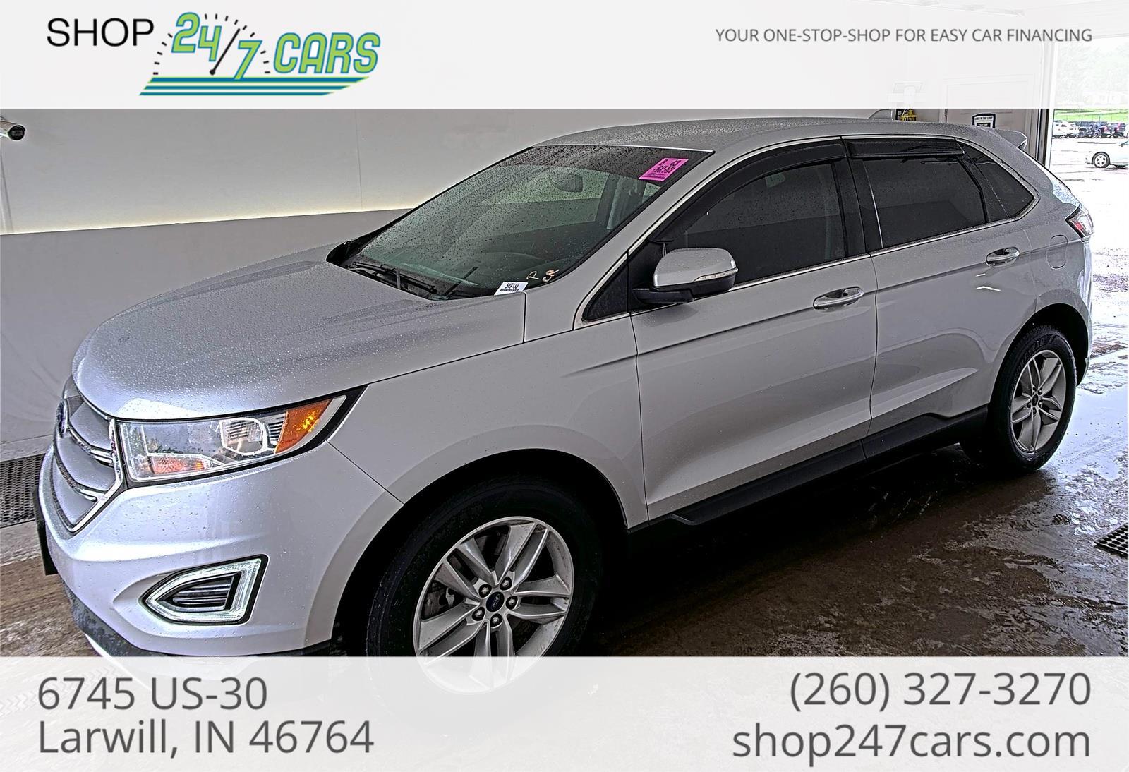 Oxford White 2016 Ford Edge SUV / Crossover All-Wheel Drive 6-Speed Automatic
