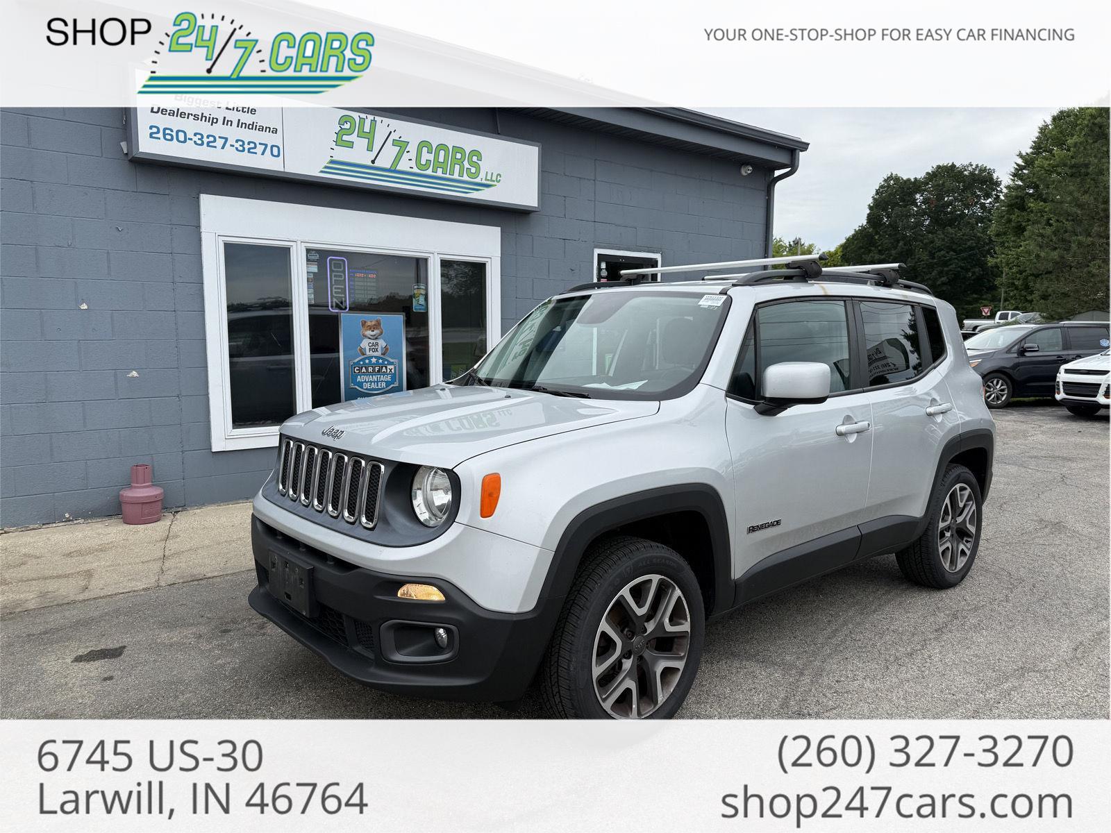 Glacier Metallic 2015 Jeep Renegade SUV / Crossover Four-Wheel Drive 9-Speed Automatic