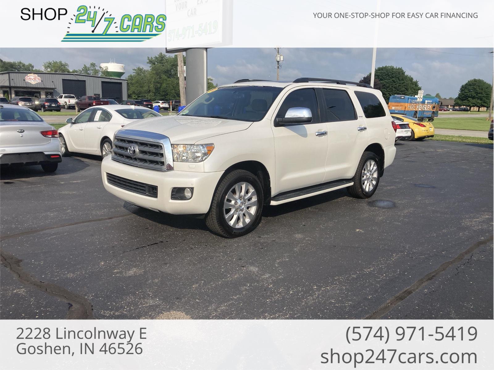  2012 Toyota Sequoia Platinum 4WD   