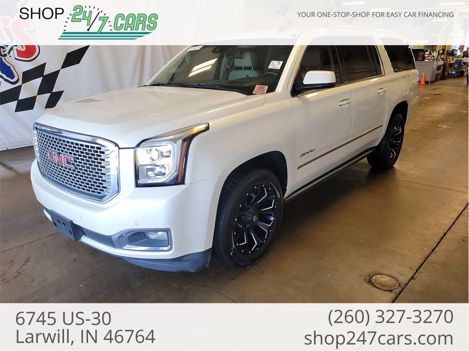 White Diamond Tricoat 2015 GMC Yukon XL SUV / Crossover 4X2 6-Speed Automatic