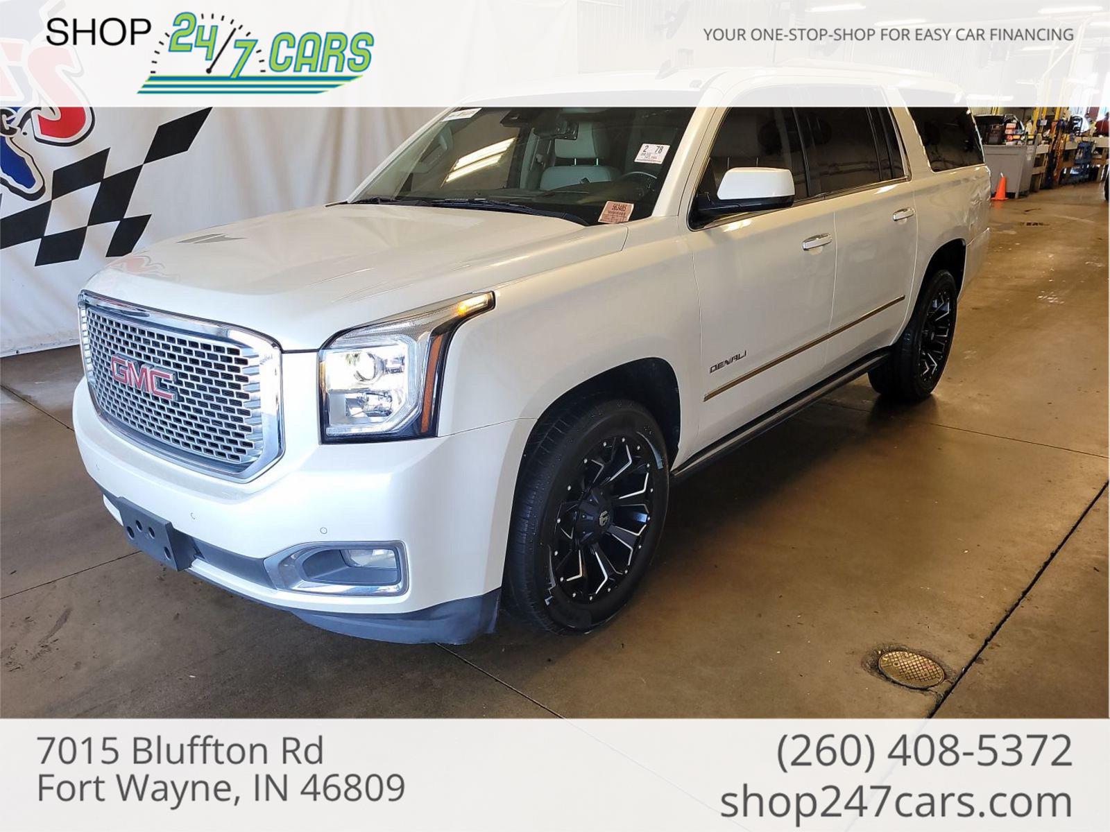 White Diamond Tricoat 2015 GMC Yukon XL SUV / Crossover 4X2 6-Speed Automatic
