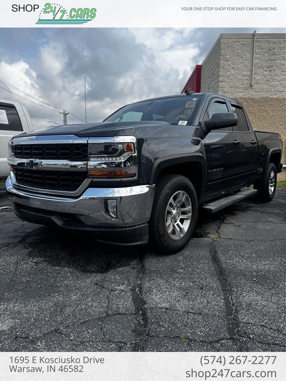  2017 Chevrolet Silverado 1500 LT Double Cab 4WD   