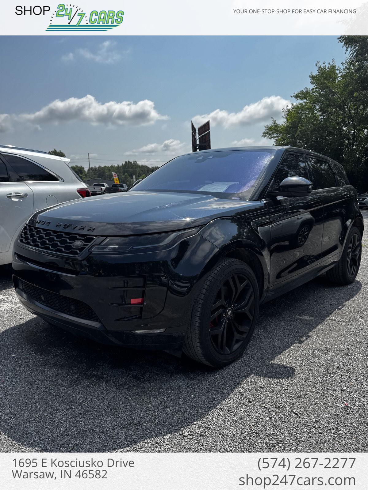 2020 Land Rover Range Rover Evoque P250 S AWD