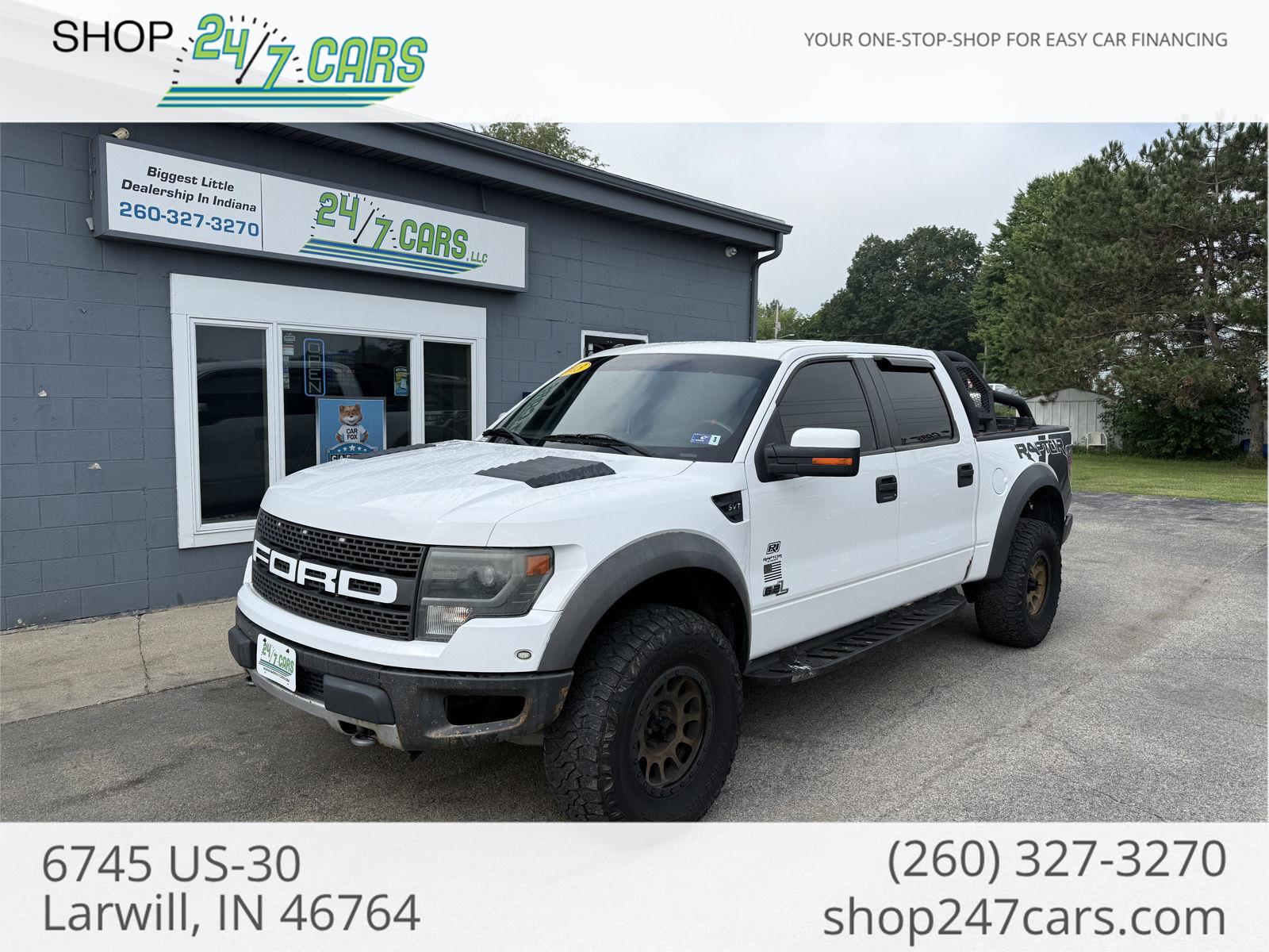 Oxford White 2013 Ford F-150 Pickup Truck Four-Wheel Drive 6-Speed Automatic Overdrive