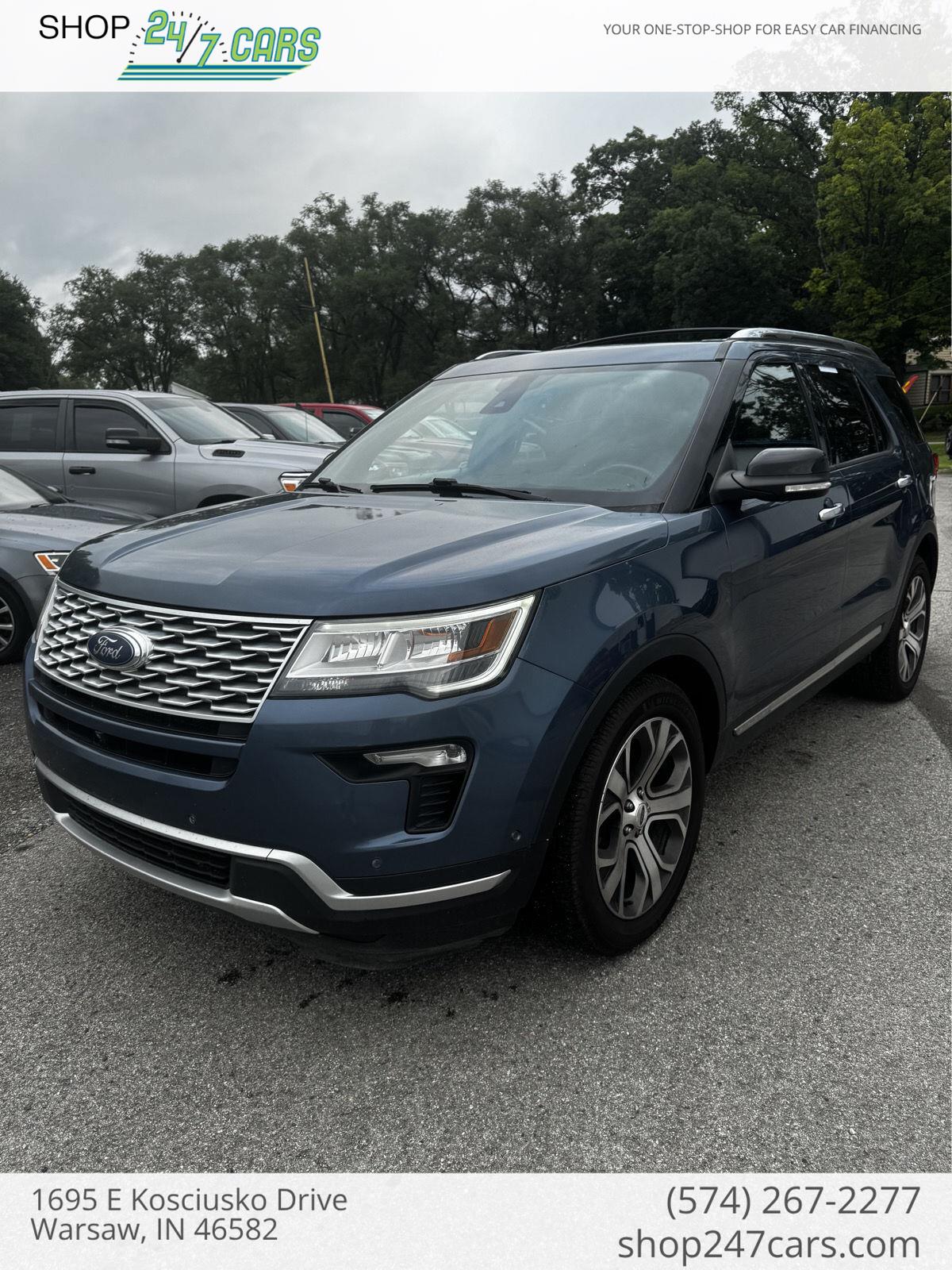 2018 Ford Explorer Platinum AWD