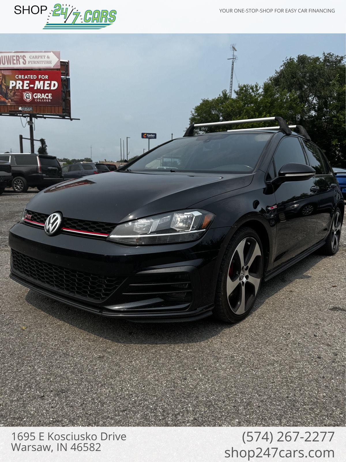 2019 Volkswagen Golf GTI 2.0T S 4-Door FWD