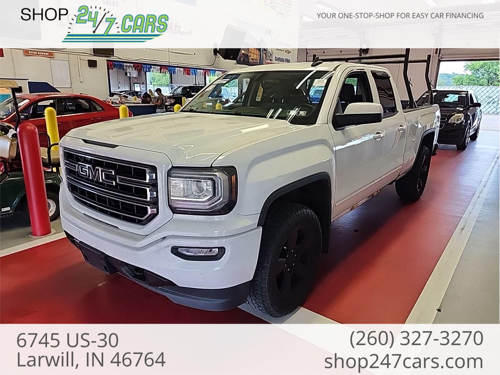 Summit White 2017 GMC Sierra 1500 Pickup Truck Four-Wheel Drive 6-Speed Automatic