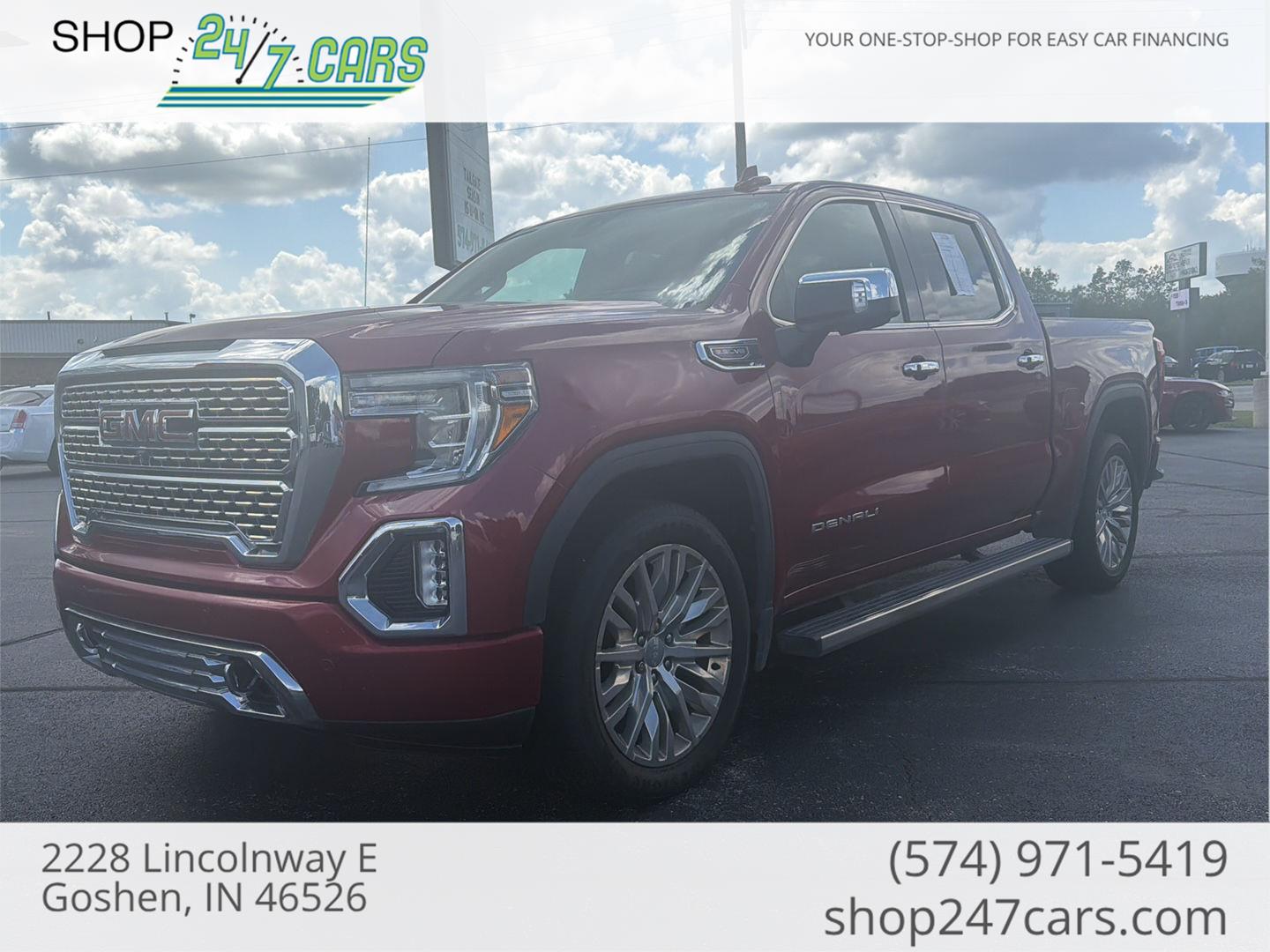  2019 GMC Sierra 1500 Denali Crew Cab 4WD   
