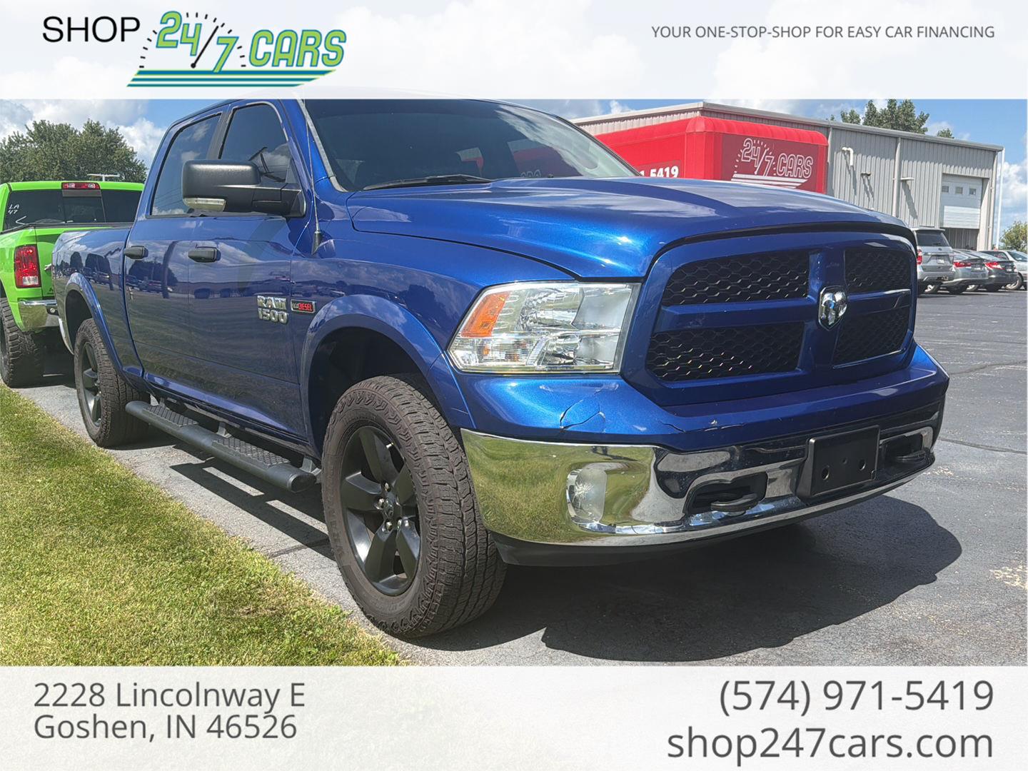 2016 RAM 1500 Outdoorsman Crew Cab 4WD