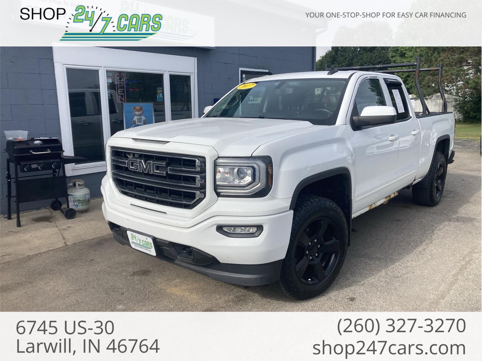 Summit White 2017 GMC Sierra 1500 Pickup Truck Four-Wheel Drive 6-Speed Automatic