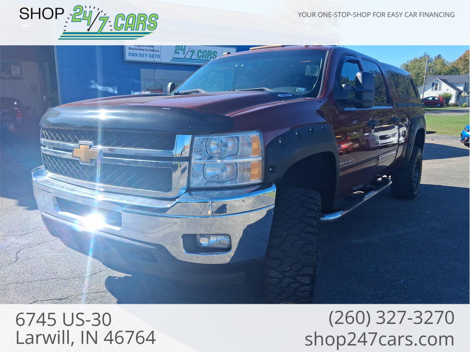 Red (Deep Ruby Metallic) 2014 Chevrolet Silverado 2500HD Pickup Truck Four-Wheel Drive 6-Speed Automatic