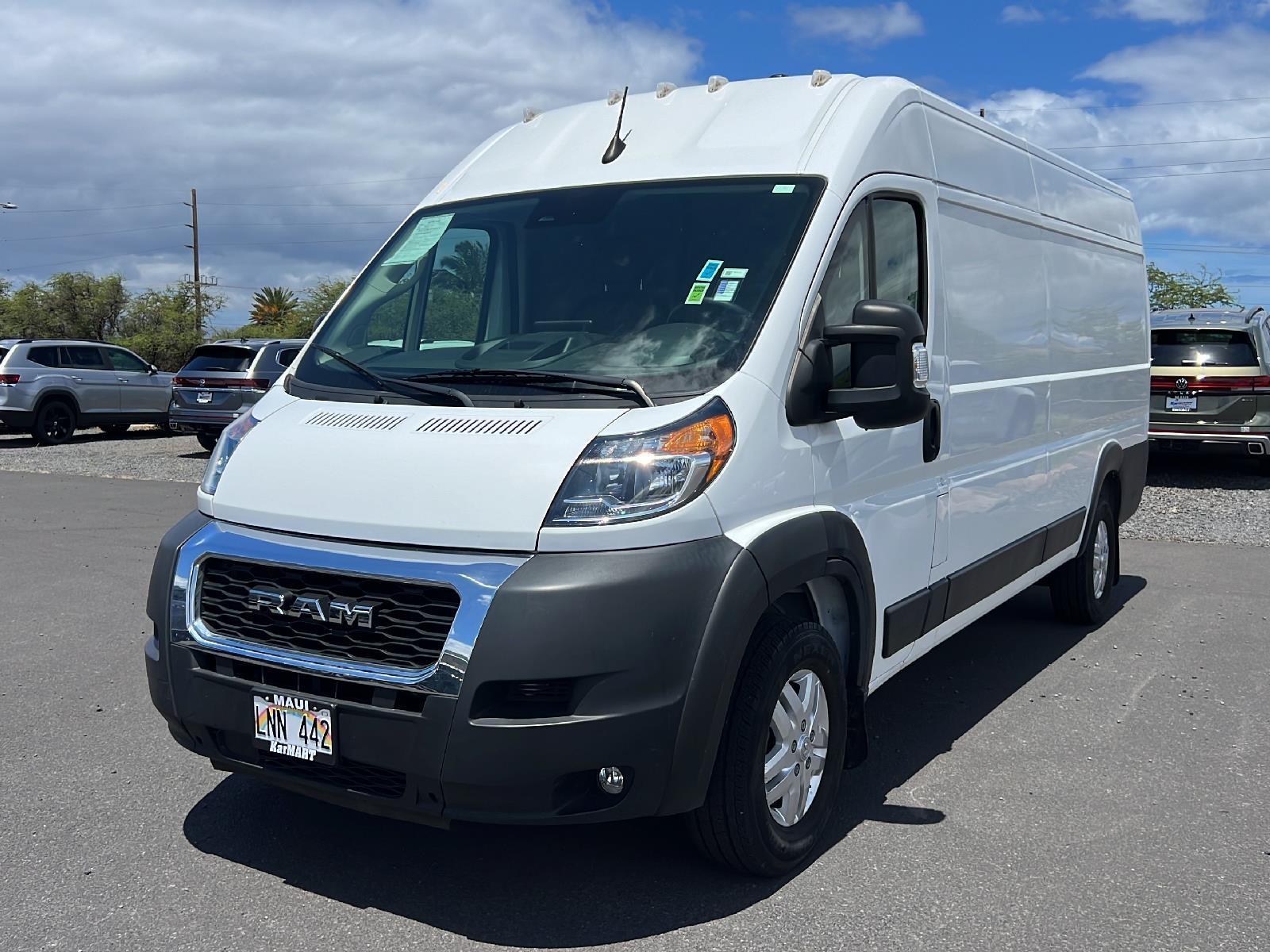 Used 2022 RAM ProMaster Cargo Van Base with VIN 3C6MRVJG9NE142420 for sale in Kihei, HI