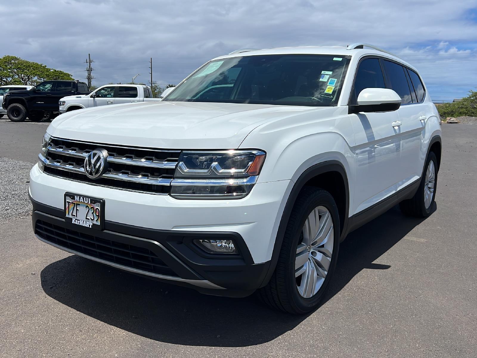 Used 2019 Volkswagen Atlas SE w/Tech with VIN 1V2WP2CA0KC593929 for sale in Kihei, HI