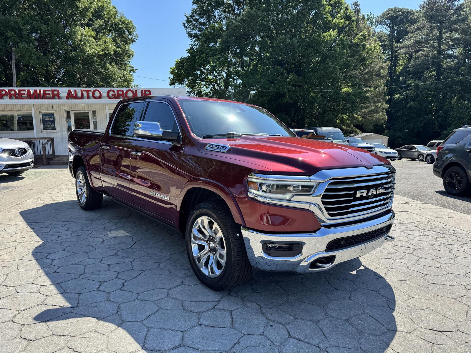 Delmonico Red Pearlcoat 2019 RAM 1500 Pickup Truck Four-Wheel Drive 8-Speed Automatic