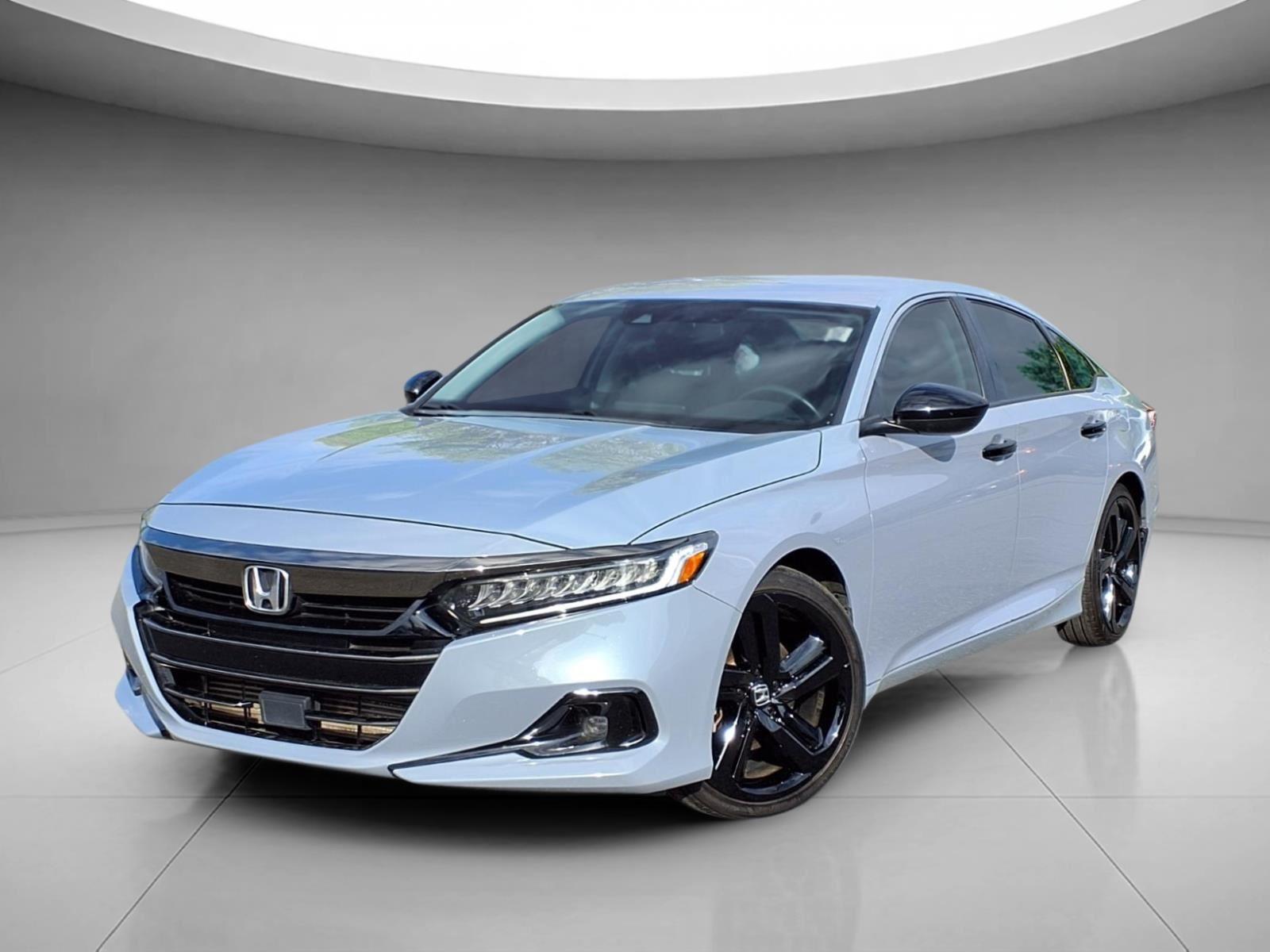 Sonic Gray Pearl 2021 Honda Accord Sport Special Edition FWD Sedan Front-Wheel Drive Continuously Variable Transmission